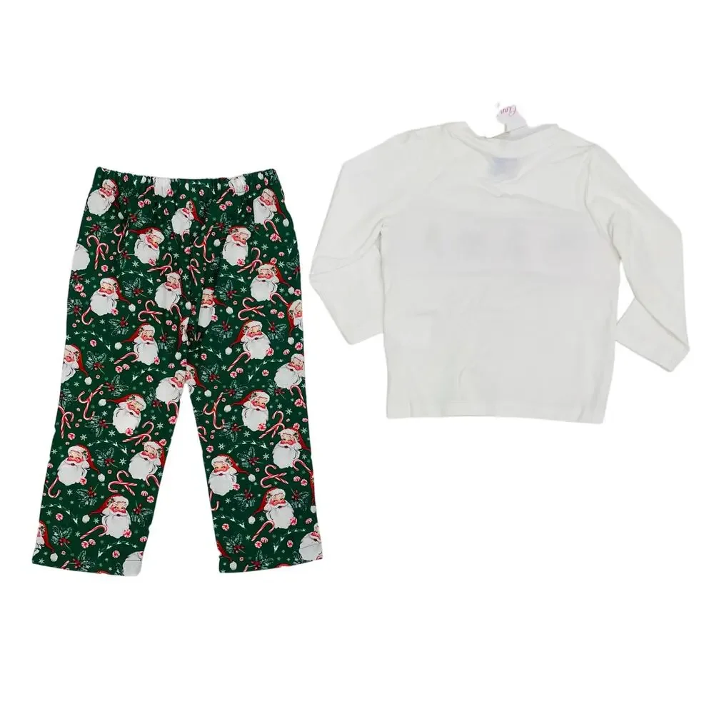 NWT Ann + Reeves 3T Holly Jolly George Pants Set